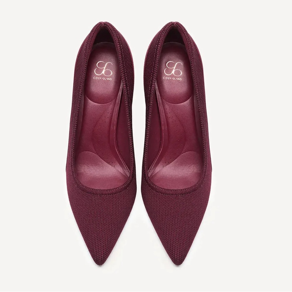 SerpentChic Pointed Toe Heeled Pumps - Picture 2 of 8